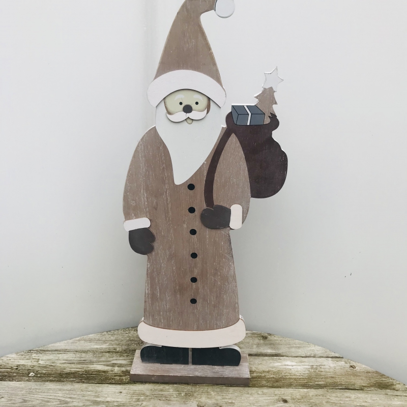 Mikuláš drevený 58cm