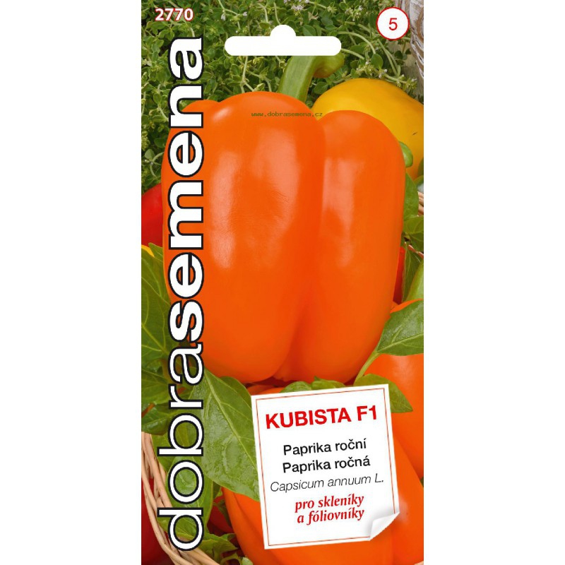 Dobrá semena Paprika ročná ´Kubista F1´