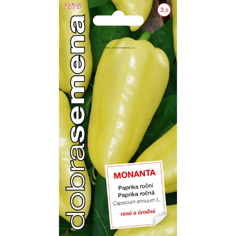 Dobrá semena Paprika ročná ´Monanta´