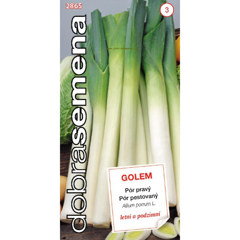 Dobrá semena Pór pestovaný ´Golem´