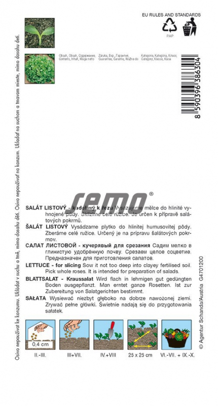 Semo Šalát  listový ´Dubagold´