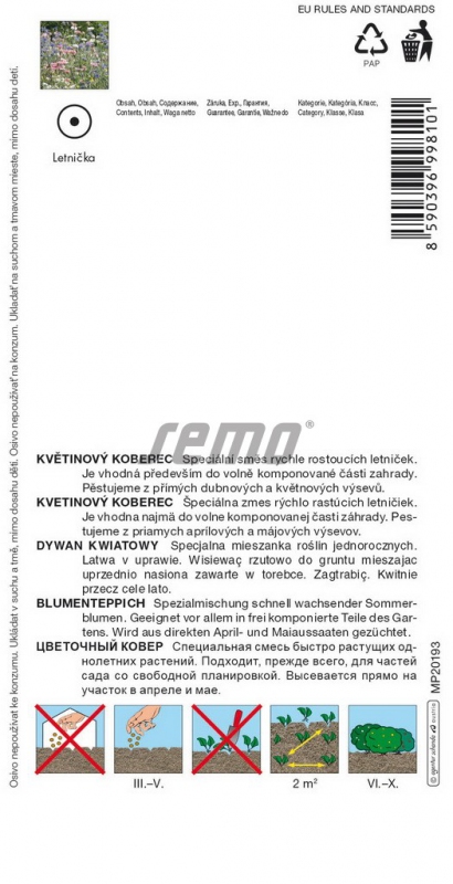 Semo Kvetinový koberec ´Pastelová Romance´