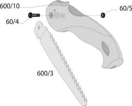 Felco 60/5 matica pílky Felco 600