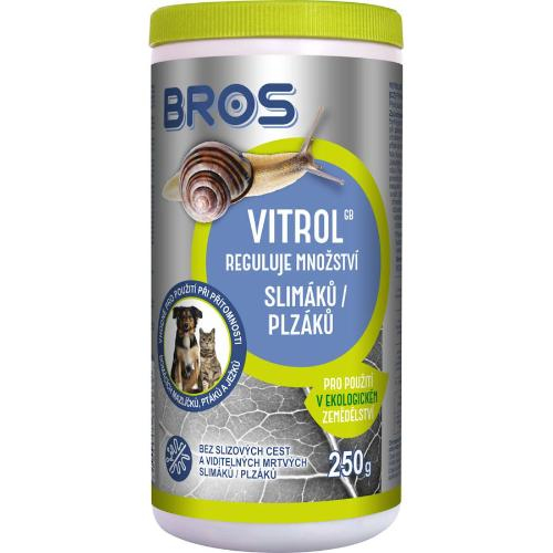 Bros Vitrol GB 250 - prípravok proti slimákom