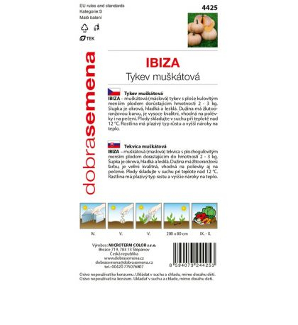 Dobrá semena Tekvica muškátová ´Ibiza´