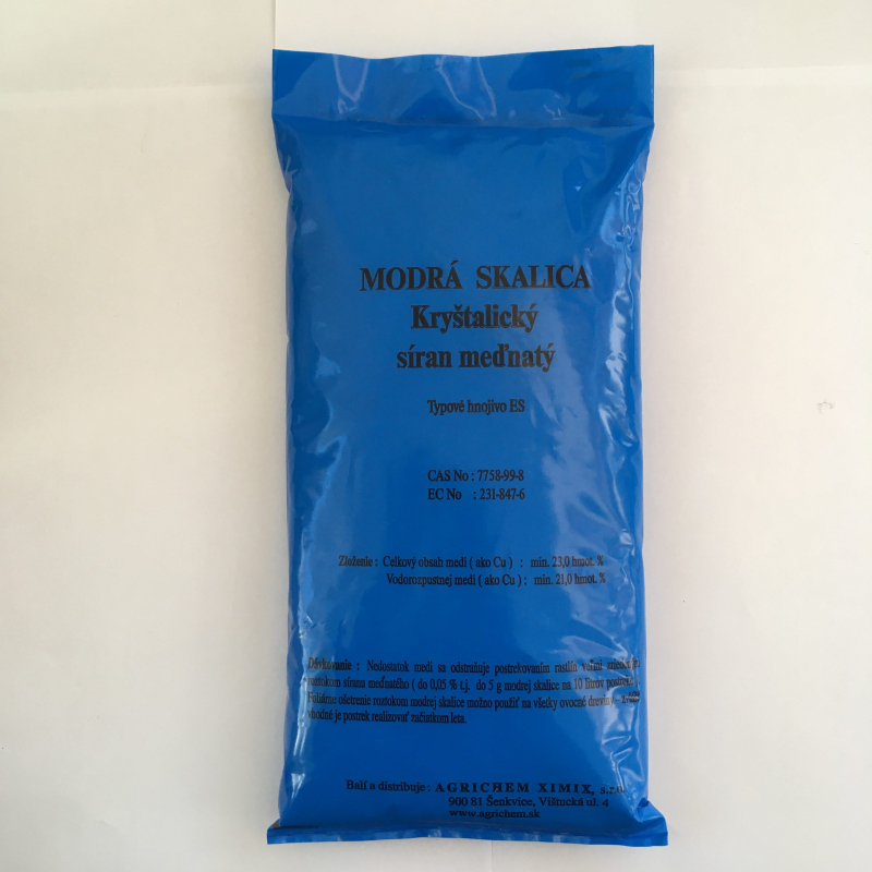 Agrichem Modrá skalica - síran meďnatý 1kg