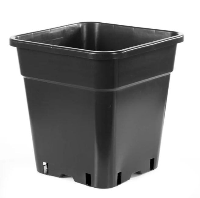 Kvetináč plastový vysoký štvorcový 18L, 30 x 31 cm