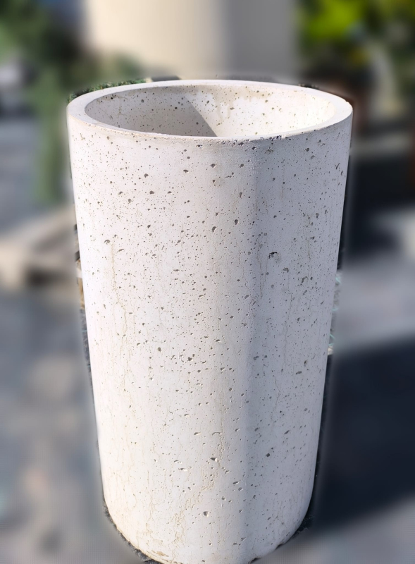 Kvetináč Terratico Fusion Oslo L Platinum