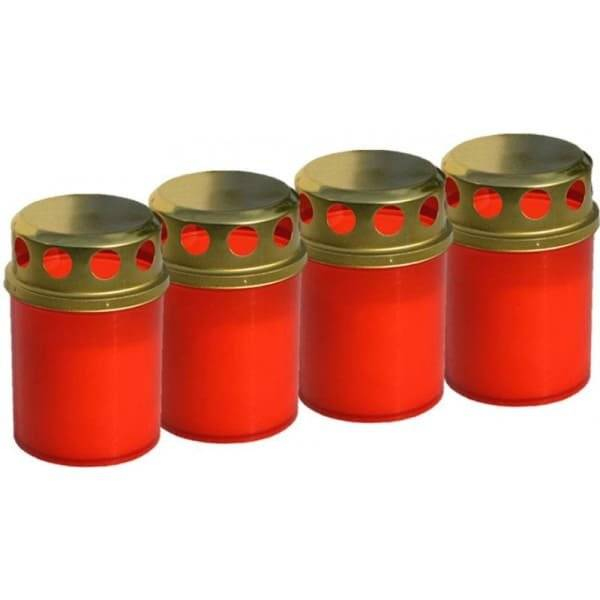 Kahanec plastový červený 40ks