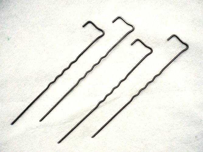 Kotviace upevňovacie háky 30cm - oceľ