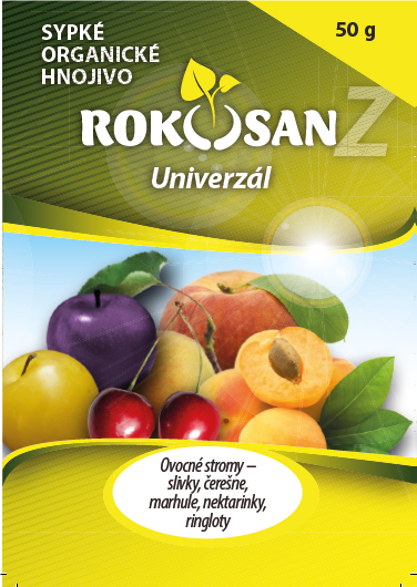 Rokosan - sypké organické hnojivo na kôstkové ovocie 50g