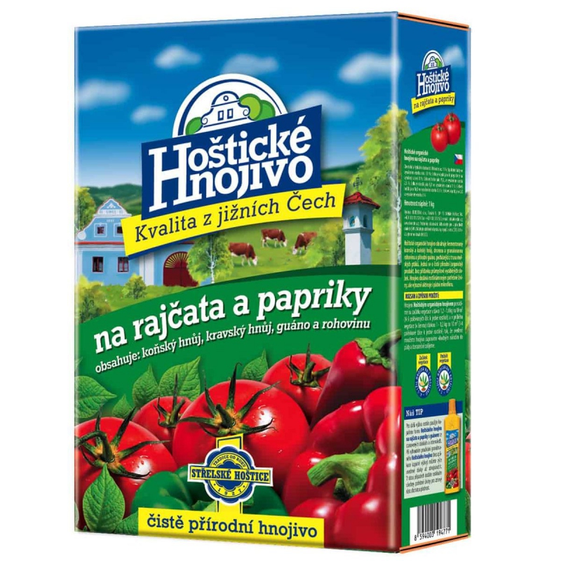 Hoštické hnojivo na rajčiny, papriky 1kg