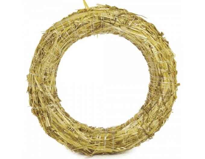 Slamový veniec priemer 30/5cm