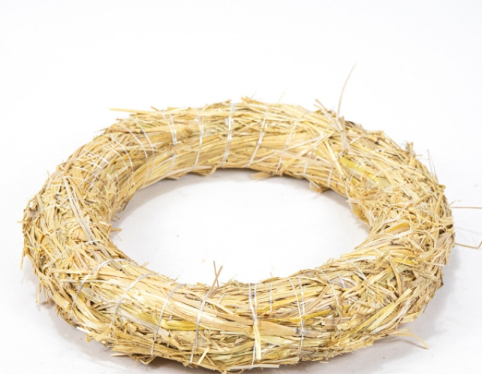 Slamový veniec priemer 25/4cm