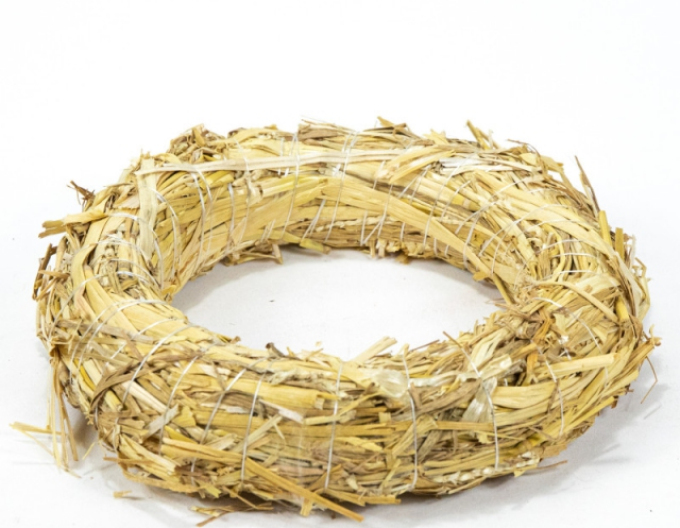 Slamový veniec priemer 15/3cm