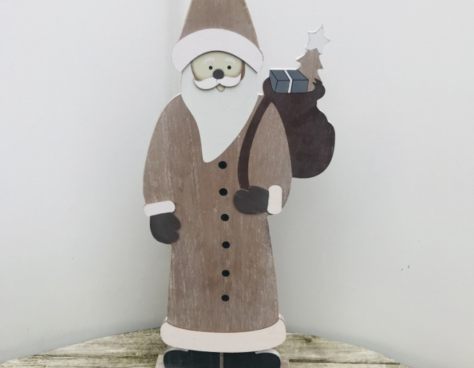 Mikuláš drevený 58cm