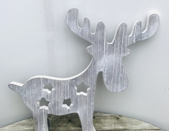 Sob z dreva vyrezávaný 40cm