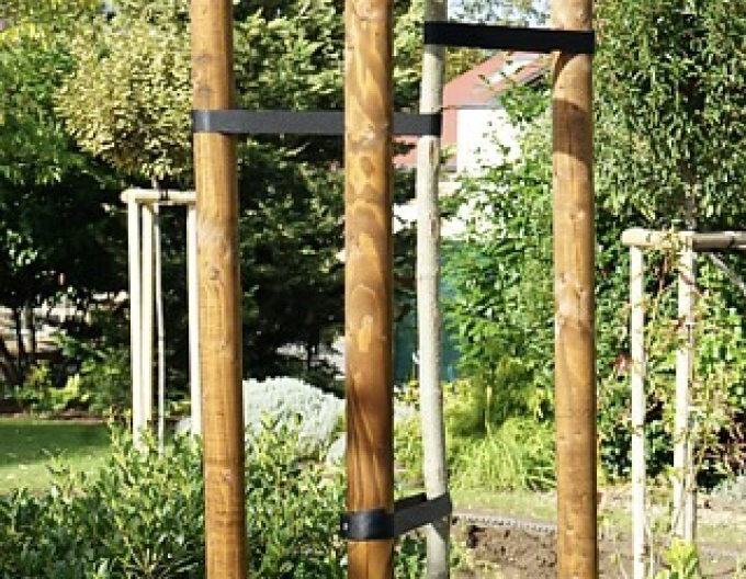 Kôl spájací polo guľatý priemer 6cm - výška 250cm