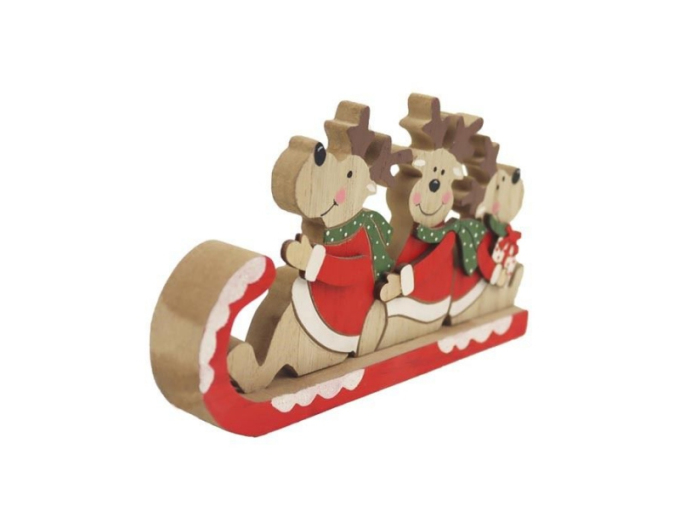 Drevený adventný kalendár