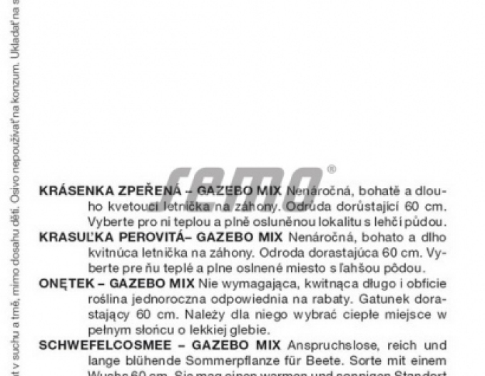 Semo Krasuľka ´Gazebo Mix´