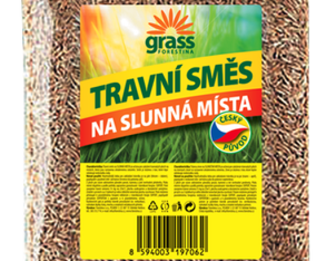 Forestina Trávna zmes na slnečné miesta 0,5kg