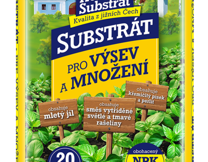 Hoštický substrát na výsev a množenie 20l