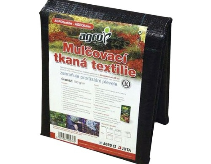 Tkaná textília čierna 100g, 1,6 x 10 m