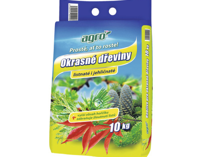 AGRO Hnojivo na okrasné dreviny 10kg