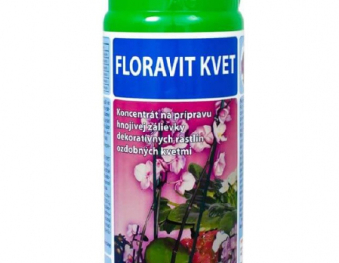 Floravit Kvet 0,5l - hnojivo na kvitnúce rastliny