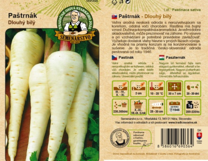 Semenárstvo Paštrnák ´Dlouhý bílý´