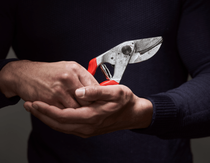 FELCO 32  Nožnice s kovadlinovým protiostrím