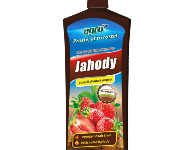 Agro org.-min. kvapalné hnojivo na jahody 1l