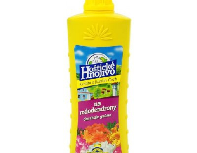 Hoštické hnojivo na rododendróny a azalky s guánom 0,5l