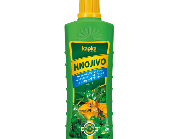 Kapka Hnojivo na izbové rastliny nekvitnúce 0,5l