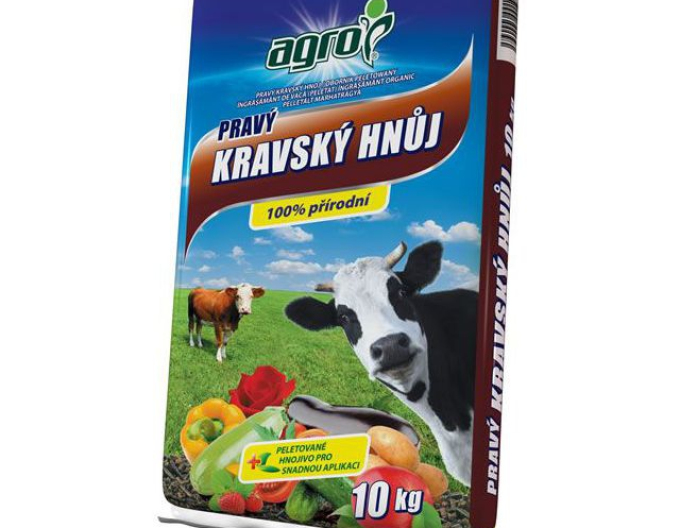 AGRO Kravský hnoj 10 kg